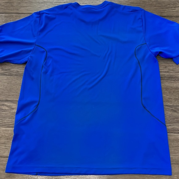 Men’s blue Adidas athletic shirt dry fit - Picture 10 of 14